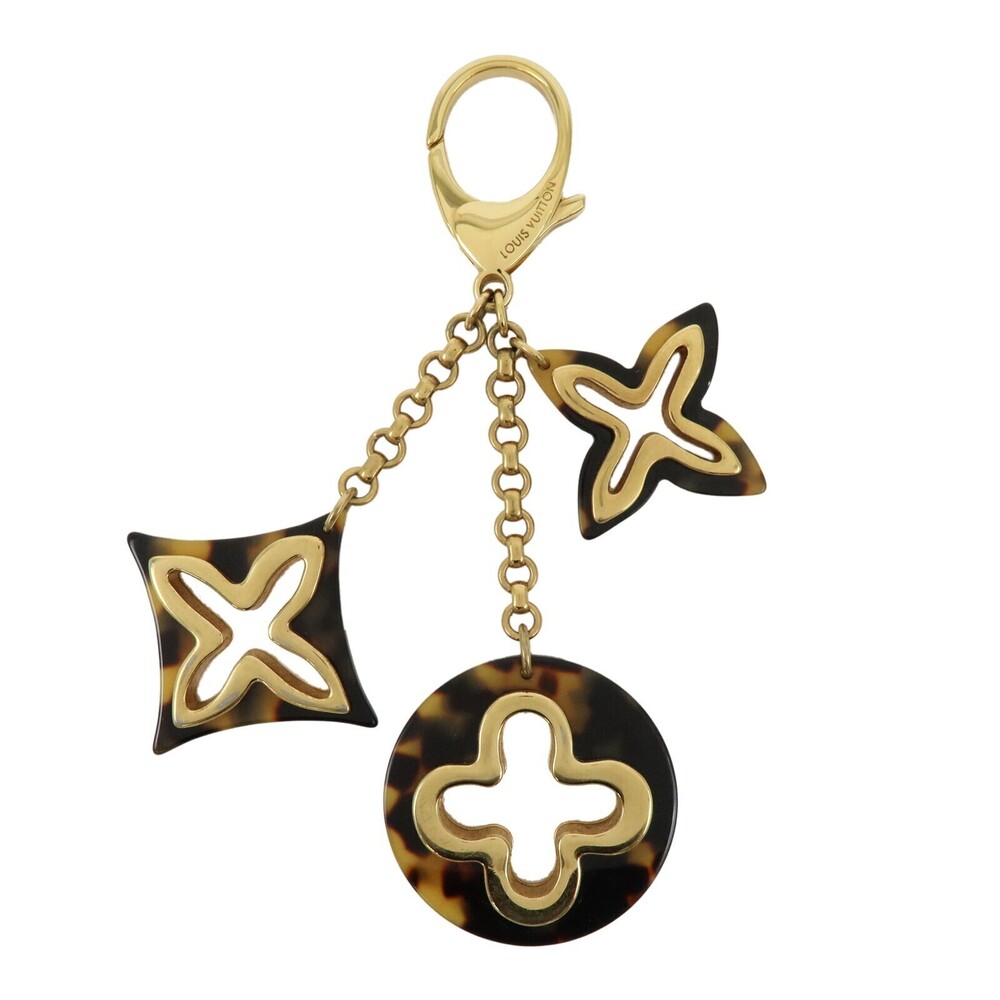 Louis Vuitton Insolence Bag Charm Metal and Tortoise